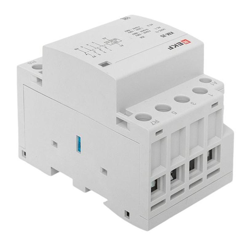 Контактор модульный КМ 25А 3NО+NC (3 мод.) EKF PROxima | km-3-25-31 | EKF