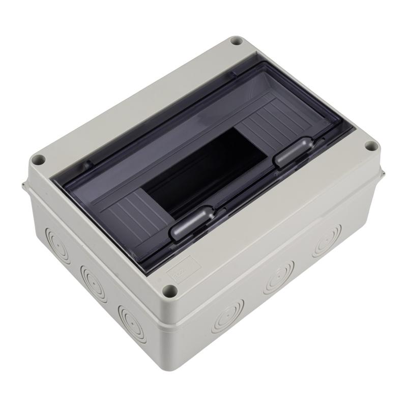 Бокс модульный накладной PDB/W 4012 GR (ЩРН-ПГ-12) IP65 пластик. Pro JazzWay 5072084