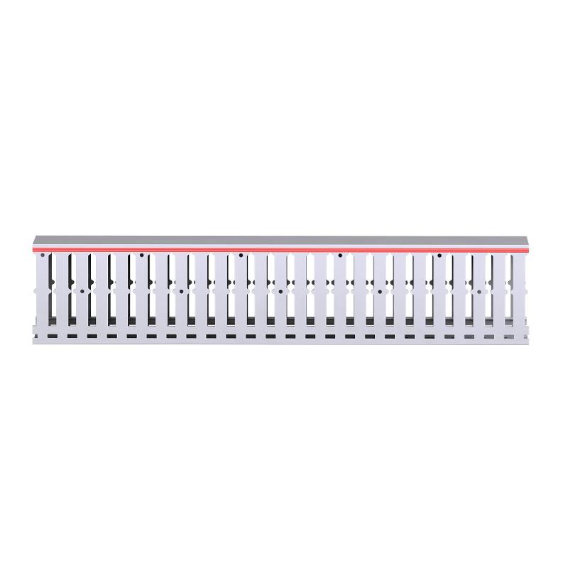 Короб перфорированный, серый RL12 60x100 (ШхВ) зуб - 12мм, паз -8мм  | 00162RL |  DKC
