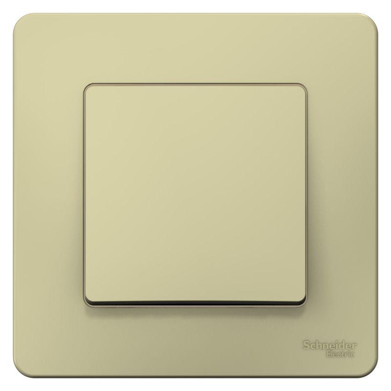 Переключатель проходной 1-кл. СП Blanca 10А IP20 (сх. 6) 250В беж. SE BLNVS010607