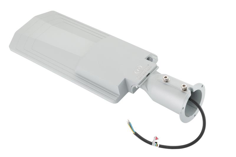 Светильник светодиодный ДКУ RD 10 P 80W SHB 840 GR 566х177мм 80Вт 4000К IP66 уличный консольный сер. 17121023993