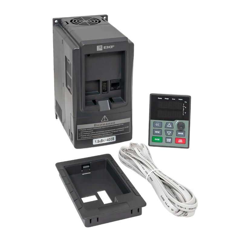 Преобразователь частоты 1,5/2,2кВт 3х400В VECTOR-100 EKF PROxima | VT100-1R5-3B | EKF
