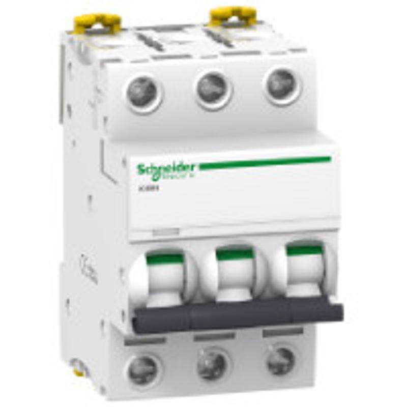 Выключатель автоматический трехполюсный iC60N 20А C 6кА | A9F79320 | Schneider Electric