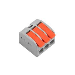 Клемма монтажная СМК PTC-3P 463 BL/3 450В 41А 0.5-6.0кв.мм JazzWay 5073845
