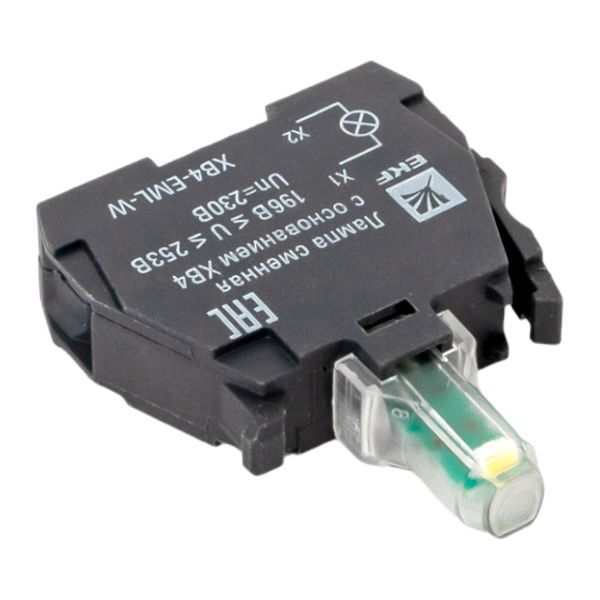 Лампа сменная с основанием XB4 бел. 230В PROxima EKF XB4-EML-W