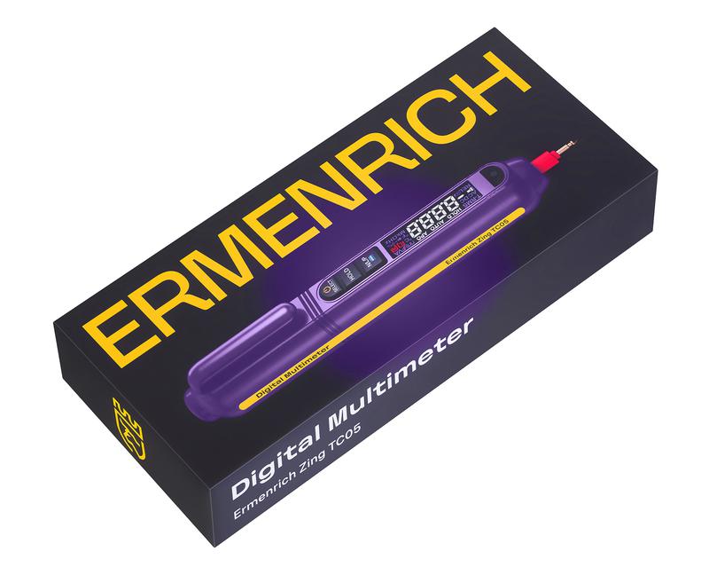 Мультиметр цифровой Zing TC05 Ermenrich 85667