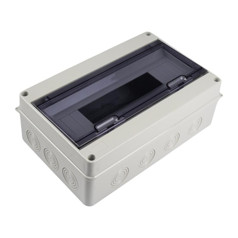 Бокс модульный накладной PDB/W 4015 GR (ЩРН-ПГ-15) IP65 пластик. Pro JazzWay 5072107