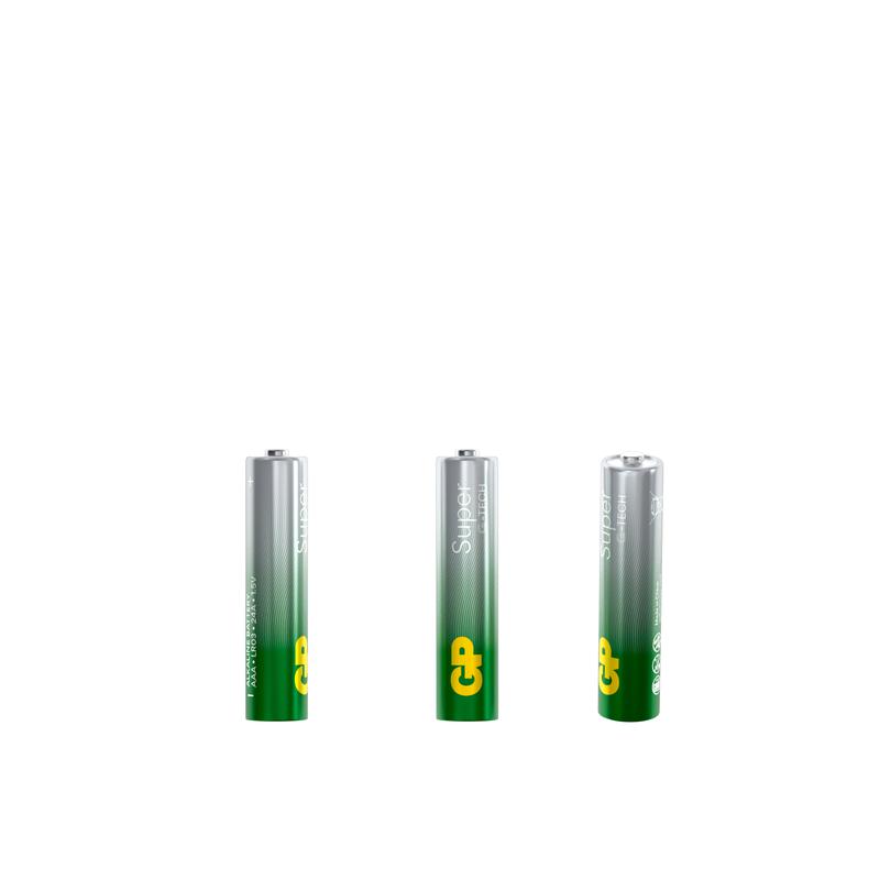 Элемент питания алкалиновый AAA/LR03 1.5В Super Alkaline G-Tech 24AA21-2CRSBC2 20/160 (блист.2шт) GP 1221