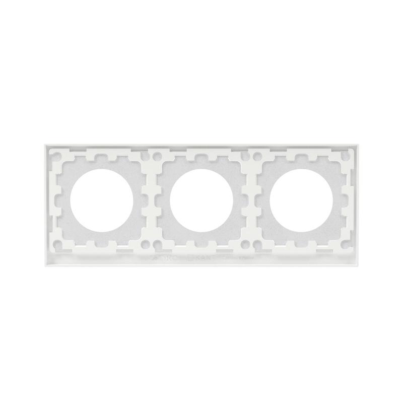 Рамка 3-м KANT IP44 бел. магнолия DKC 7000946