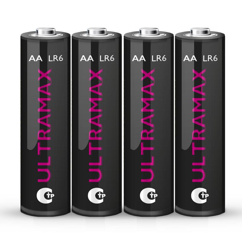 Элемент питания алкалиновый AA/LR6 1.5В ULTRAMAX LR6UM-B4 BL-4 (уп.4шт) ФАZА 5043022