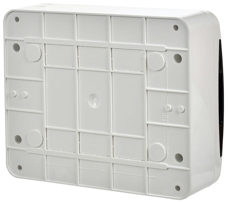 Корпус ЩРН-П-12 TEKFOR IP41 черн. прозр. дверь пластик. IEK TF5-KP12-N-12-41-K01-K03