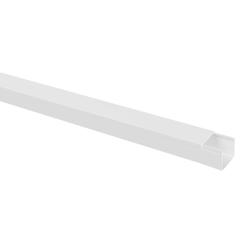 Кабель-канал 60х40 L2000 пластик бел. TOKOV ELECTRIC TKE-KK-60-40-2000-WH