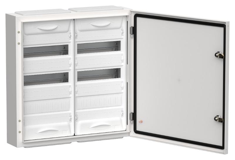 TITAN 5 Корпус металлический ЩРн-72 (2х36) 585х570х140 IP54 белый | TI5-50-N-2X036-54 |  IEK