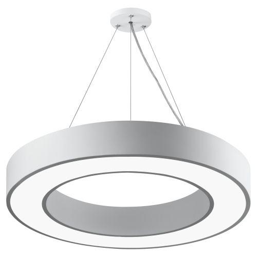 Светильник светодиодный Geometria Ring SPO-134-W-40K-056 56Вт 4000К 4200Лм IP40 800х80 бел. подвесной драйвер внутри ЭРА Б0058906