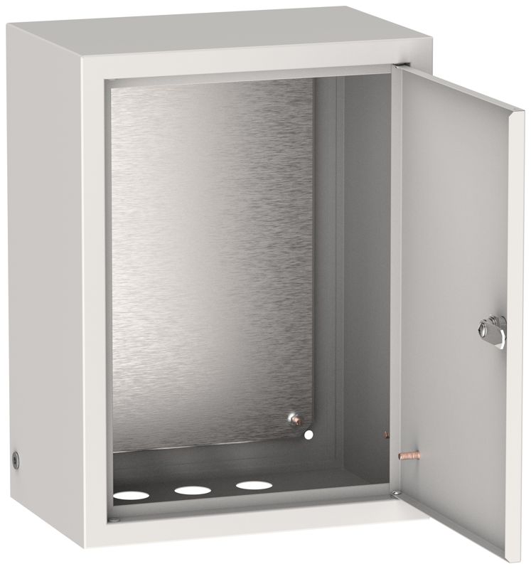 Корпус ЩМП-1-0 400х300х200 IP31 УХЛ3 метал. IEK YKM40-01-31