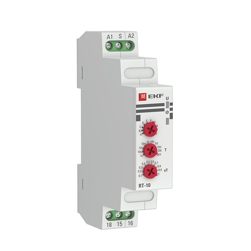 Реле времени (10 устанавл. функц.) RT-10 12-240В EKF PROxima|rt-10-12-240|EKF