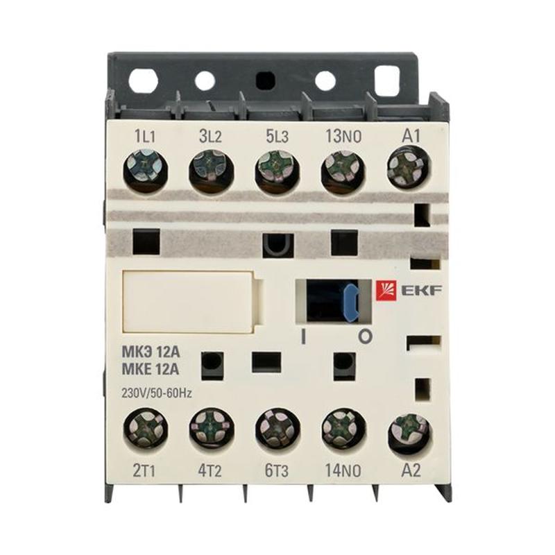 Миниконтактор МКЭ 12А 230В 1NO EKF PROxima | Mctr-s-12-230 | EKF