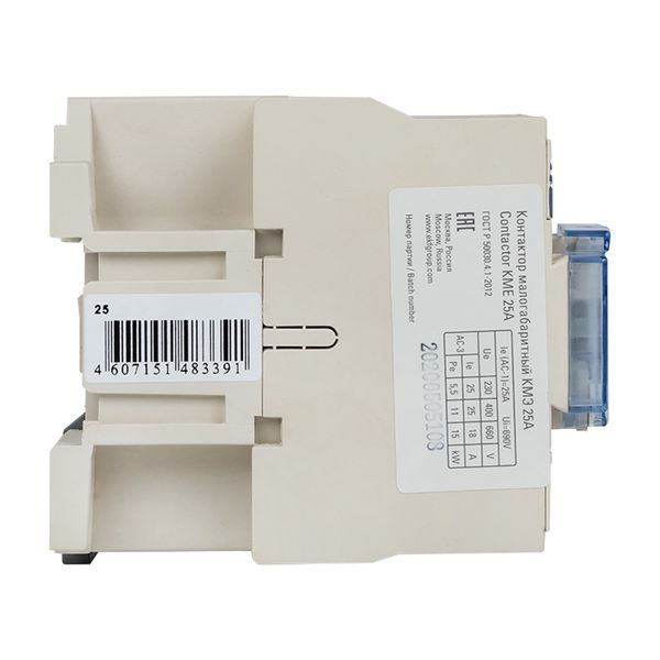 Контактор КМЭ-2 25А кат. 400В AC 1НО EKF ctr-s-25-380