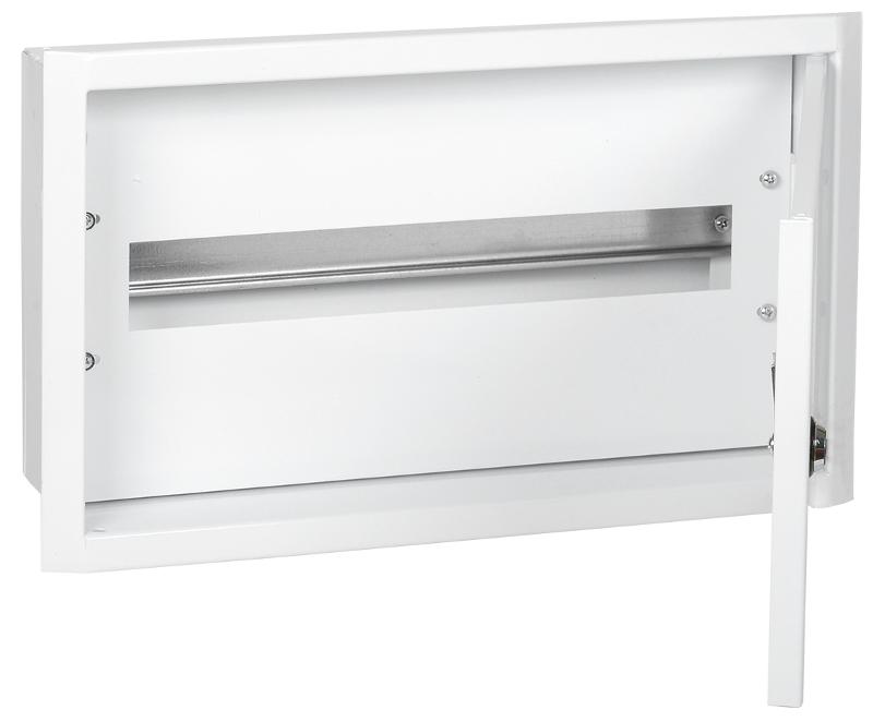 TITAN 3 Корпус металлический ЩРв-18 (265х440х120) IP31 белый | MKM14-V-18-31-TW | IEK
