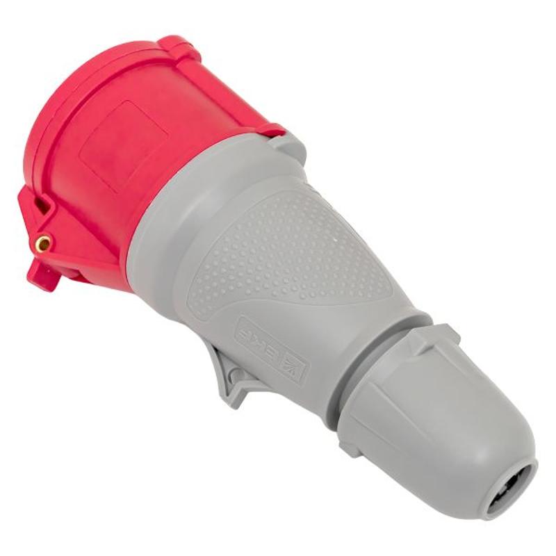 Розетка переносная 224 3P+PE 32А 380В IP44 EKF PROXIMA | ps-224-32-380-PRO | EKF