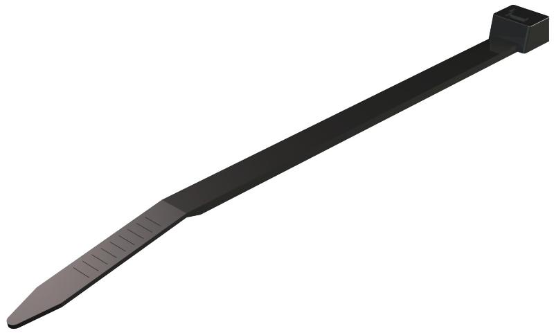 Кабельная стяжка полиамид чёрная УФ стойкая 2,5x200mm (565 2.5x200 SWUV) | 2331824 | OBO Bettermann