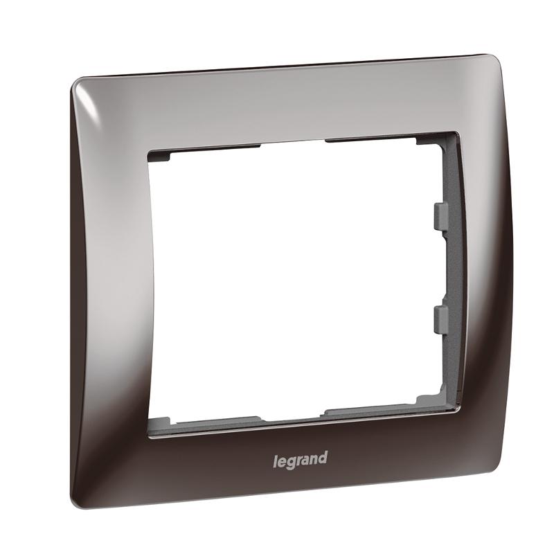 Galea Life Черный Никель/Black Nickel Рамка 1-я | 771941 | Legrand
