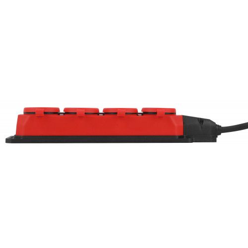 Удлинитель 4х30м с заземл. IP44 КГ 3х1.5 каучук UK-4e-3x1.5-30m-IP44(KG) Эра Б0057588