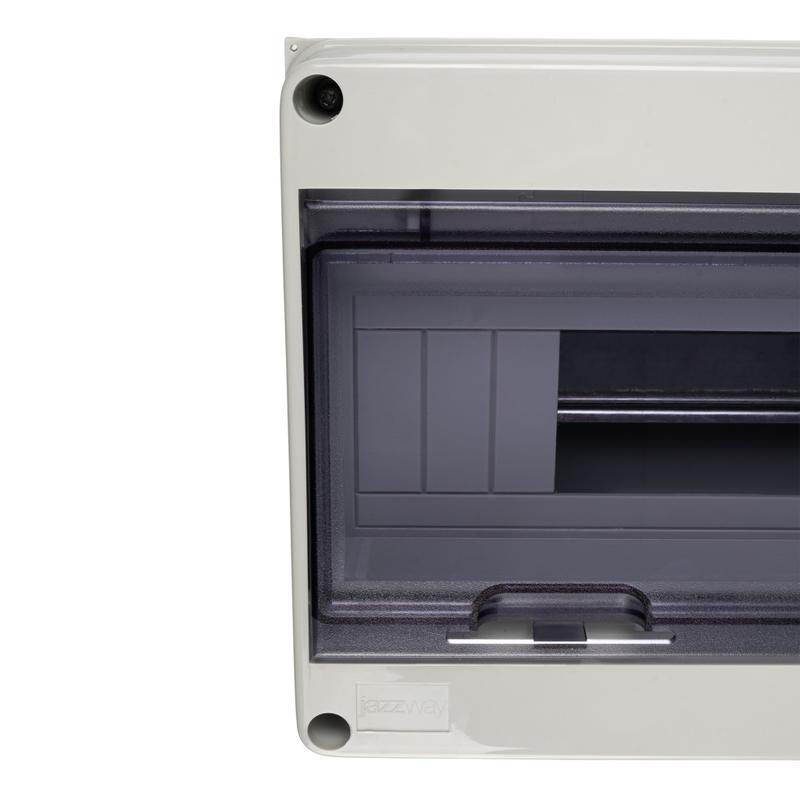 Бокс модульный накладной PDB/W 4015 GR (ЩРН-ПГ-15) IP65 пластик. Pro JazzWay 5072107