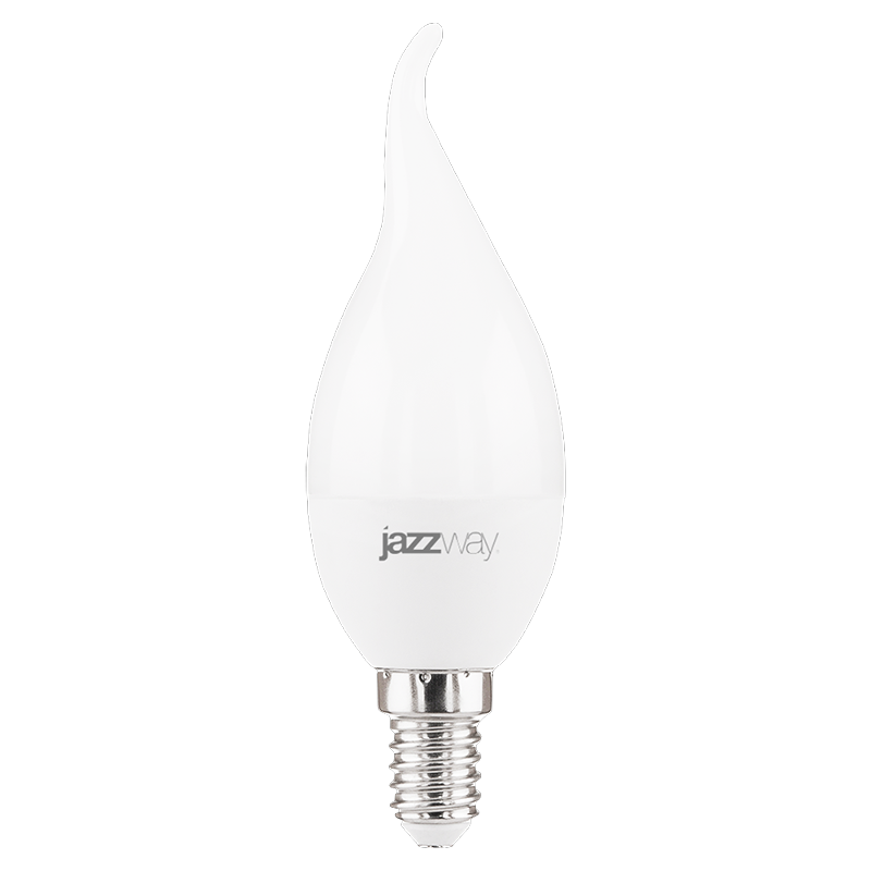 Лампа светодиодная LED 9Вт E14 230В 5000К PLED- SP CA37 | 2859549A | Jazzway