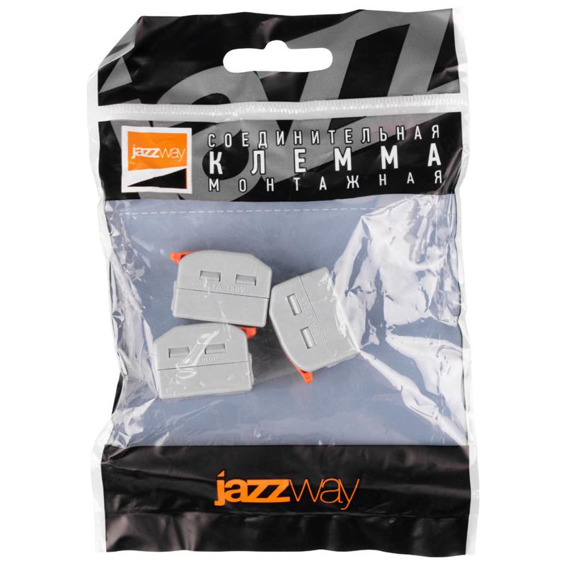Клемма монтажная СМК PTC-2P 462 BL/3 450В 41А 0.5-6.0кв.мм JazzWay 5073821