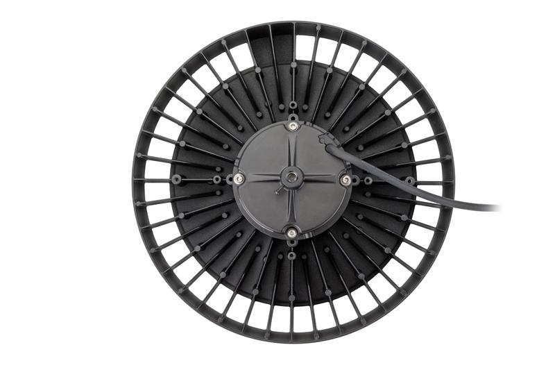 Светильник светодиодный ДСП IB 11 S 200W W 850 BK 353х353х161мм 200Вт 5000К IP65 High Bay подвесной черн. 16091124350