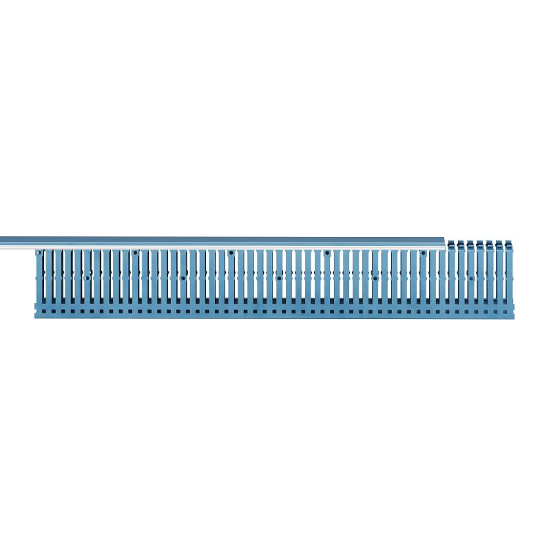 Короб перфорированный, синий RL6 40x80 (ШхВ) зуб - 6мм, паз -4мм  | 01260RL |  DKC