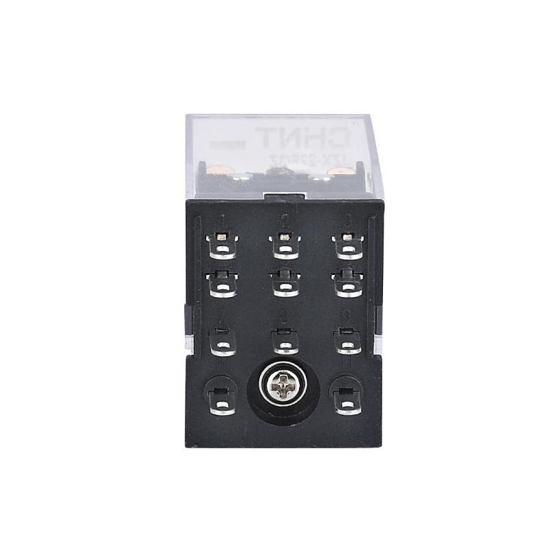 Реле промежуточное JZX-22F(D) 4 конт. с инд. LED 3А 220В AC (R) | 285448 | ЧИНТ (CHINT)