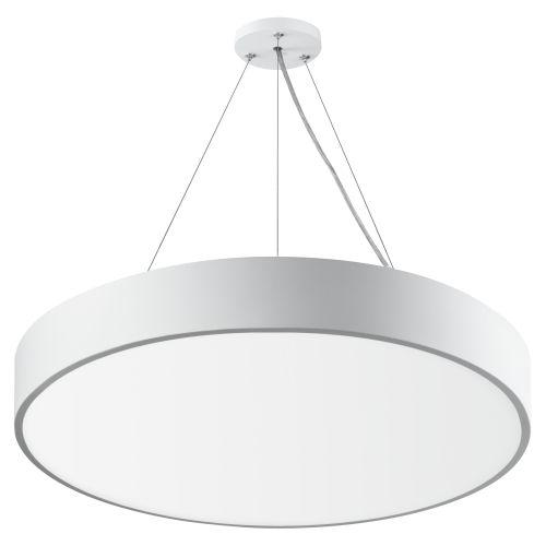 Светильник светодиодный Geometria Ring SPO-132-W-40K-088 88Вт 4000К 6000Лм IP40 800х80 бел. подвесной драйвер внутри ЭРА Б0058902