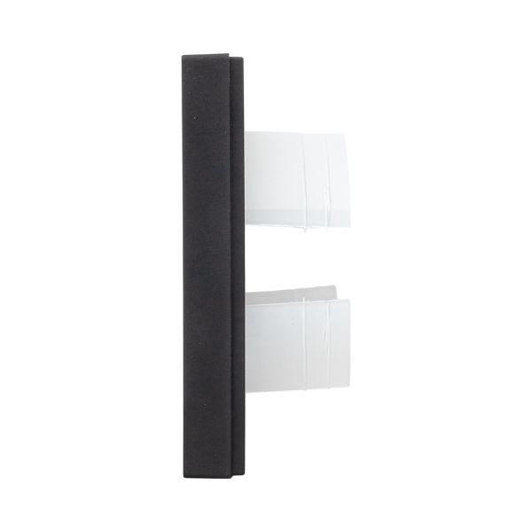 Рамка 1-м Эпика IP44 пластик черн. EKF UP1-FPB-01-44