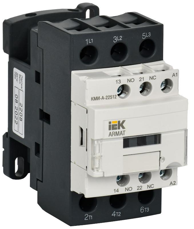 ARMAT Контактор КМИ-А-22512 LC1D 25А 48В/АС3 1НО/1НЗ  | AR-ACC-21-025-048-11 | IEK