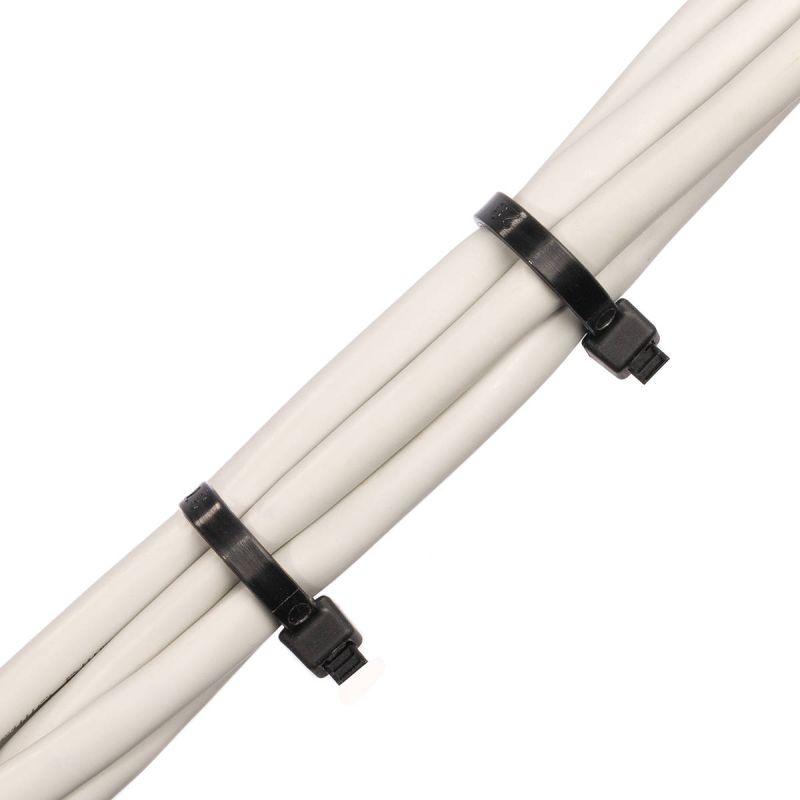 Хомут кабельный КСС 4х250 нейл. черн. (уп.100шт) Fortisflex 49412