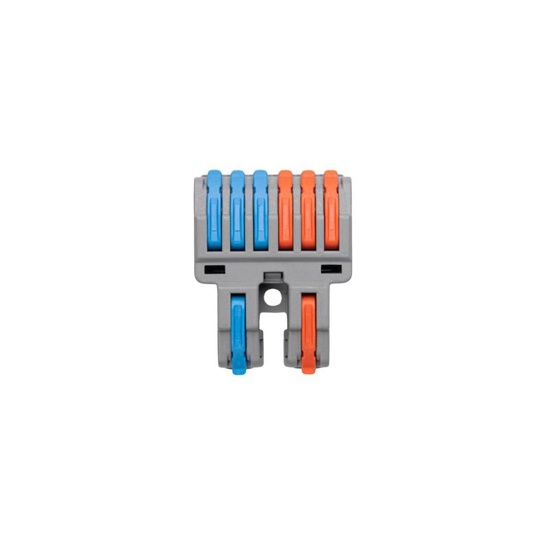 Клемма монтажная СМК PTC-2P 4226 BL/2 450В 32А 0.08-2.5(4.0)кв.мм JazzWay 5073784