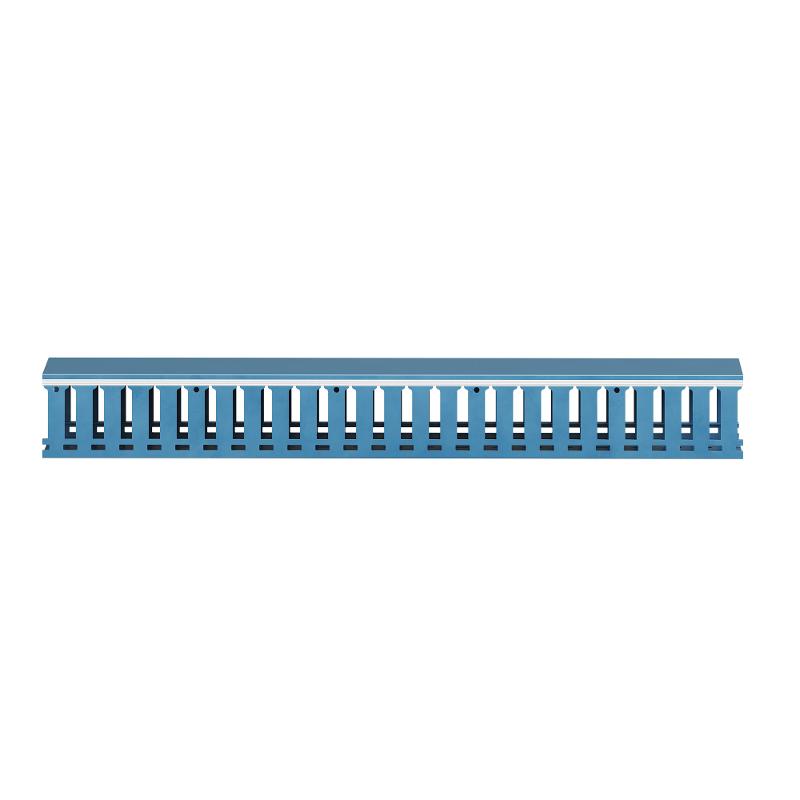 Короб перфорированный, синий RL12 80x60 (ШхВ) зуб - 12мм, паз -8мм  | 00239RL |  DKC