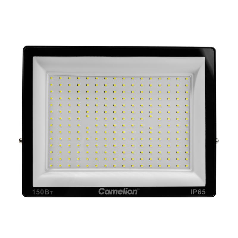 Прожектор светодиодный LFL-15003 C02 LED SMD 150Вт IP65 6500К 15000лм 230В 300х252х34 черн. Camelion 16329
