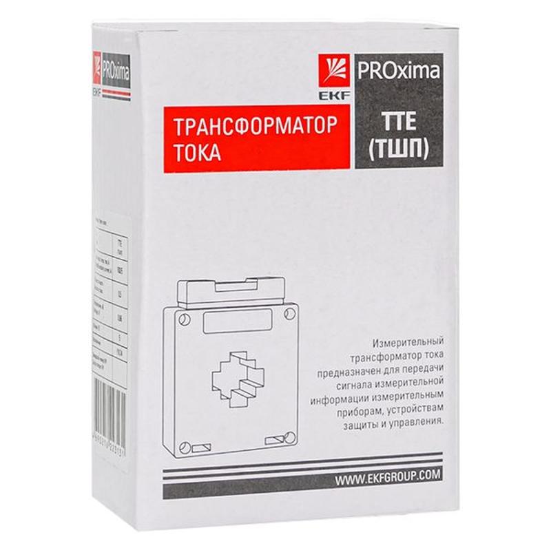 Трансформатор тока ТТЕ-40-400/5А класс точности 0,5 EKF PROxima | tte-40-400 | EKF