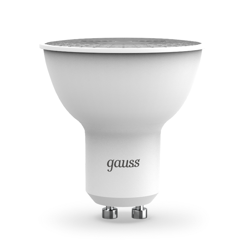 Лампа светодиодная LED 7Вт GU10 220В 4100К MR16 | 101506207 | Gauss