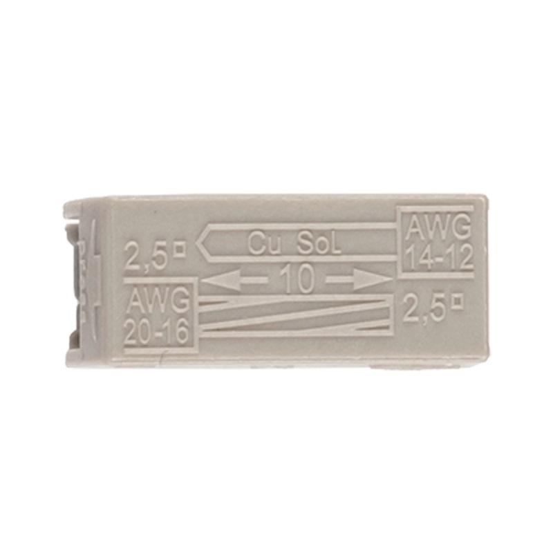 Клемма монтажная для подключения светильников PTC-2P 224-101 400В 24А 0.5-2.5кв.мм JazzWay 5051294