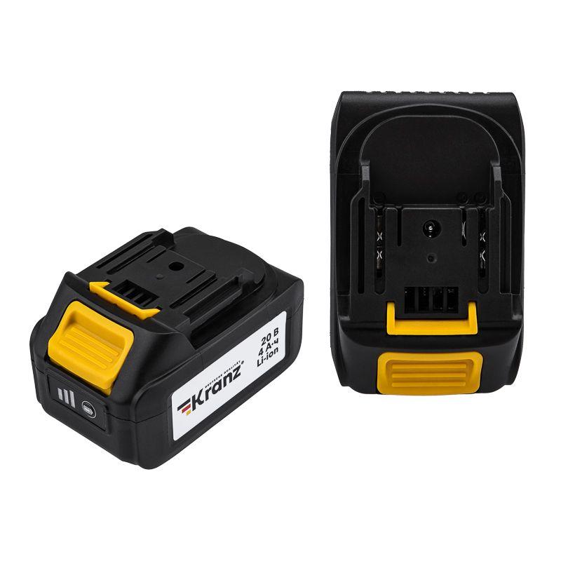 Перфоратор аккумуляторный SDS-plus 2.2Дж 1х4А.ч в кейсе Kranz KR-PT-120