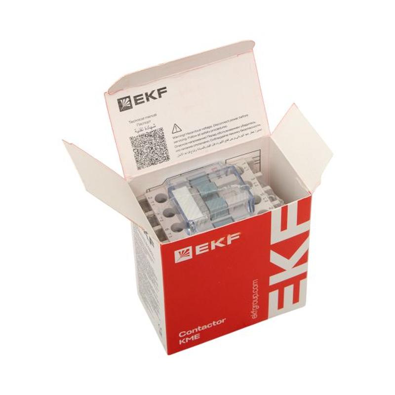 Контактор малогабаритный КМЭ 18А 220В 1NC EKF PROxima | ctr-s-18-220-nc | EKF