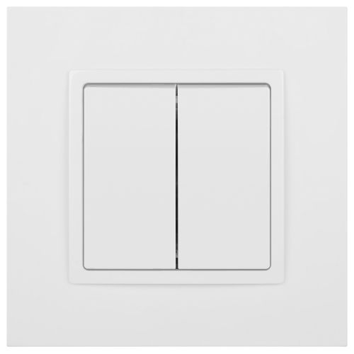 Переключатель 2-кл. СП Elegance 14-1106-01 10А IP20 250В 10AX механизм бел. Эра Б0034243