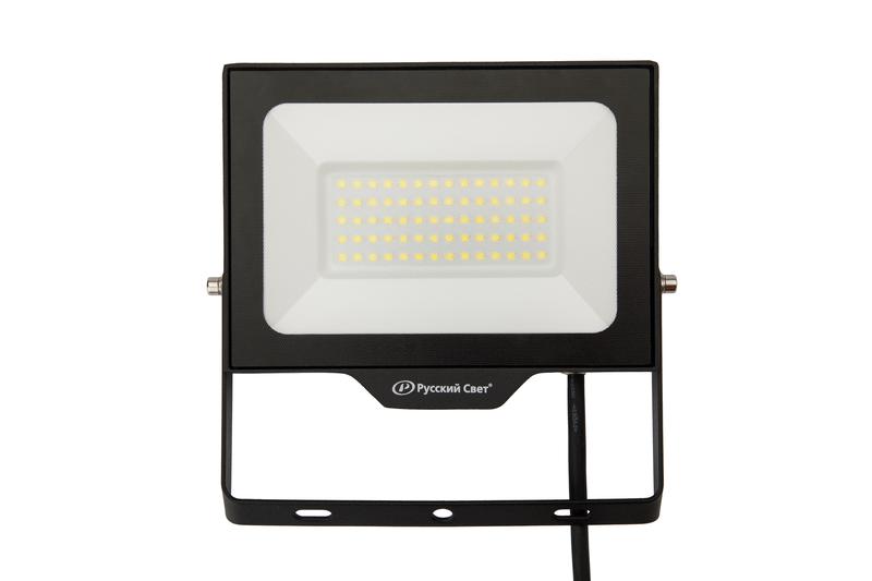 Прожектор светодиодный СДО FL 10 C 50W VW 840 BK CL 192х148х28мм 50Вт 4000К IP65 уличный черн. 15081023278