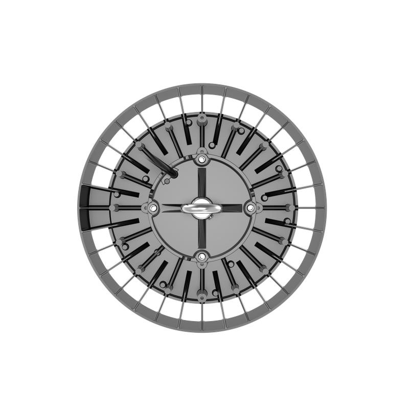 Светильник светодиодный ДСП IB 10 S 150W VW 850 BK D298xH112мм 150Вт 5000К IP65 High Bay подвес черн. 16091023047