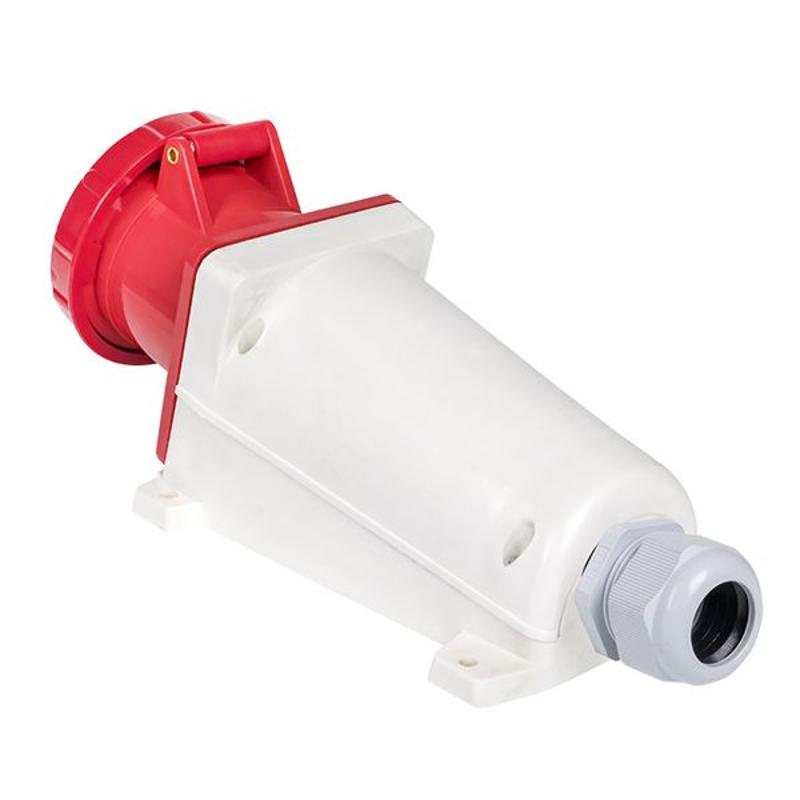 Розетка стационарная наружная 145 3Р+РЕ+N 125А 380В IP67 EKF PROxima | ps-145-125-380 | EKF