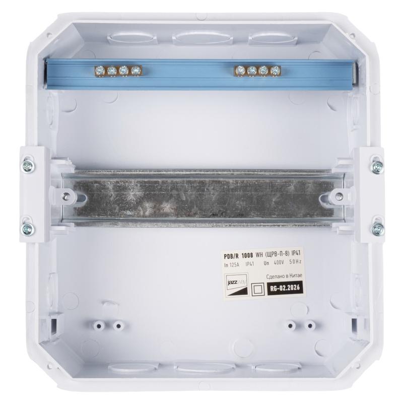 Бокс модульный встраив. PDB/R 1008 WH (ЩРВ-П- 8) IP41 пластик. Pro JazzWay 5071742